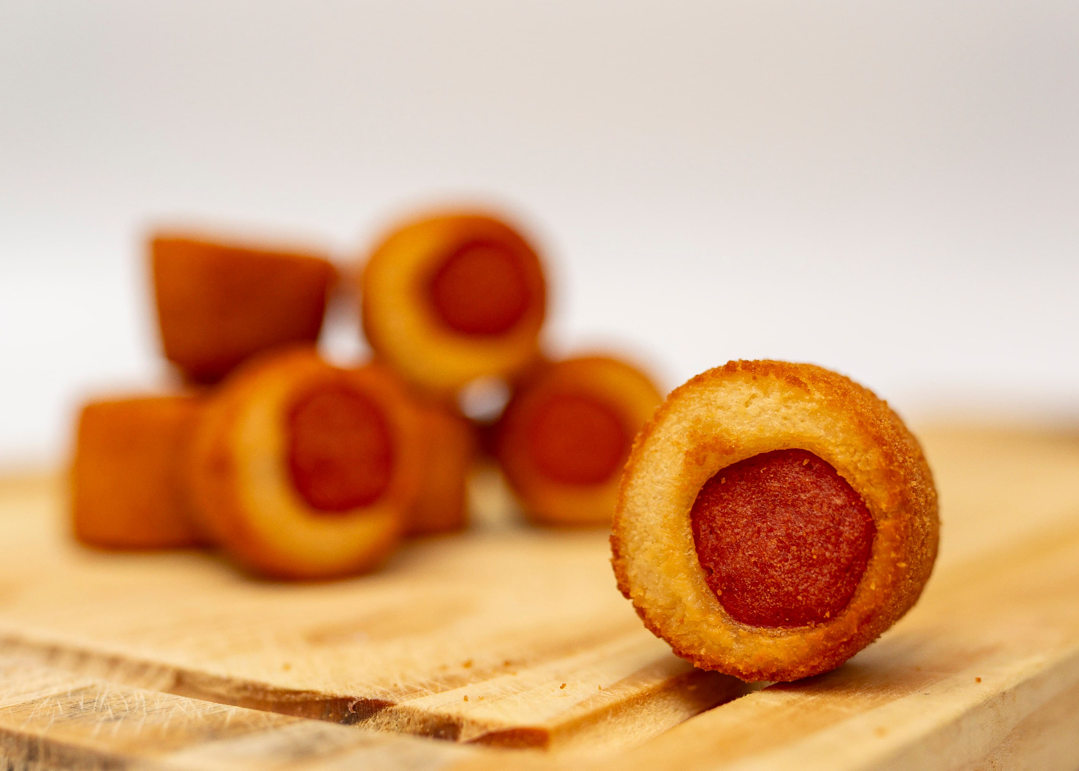 Enrolado de salsicha